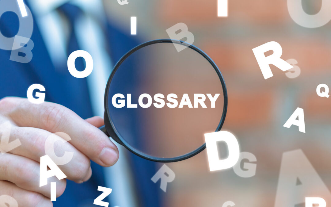 Data Glossary